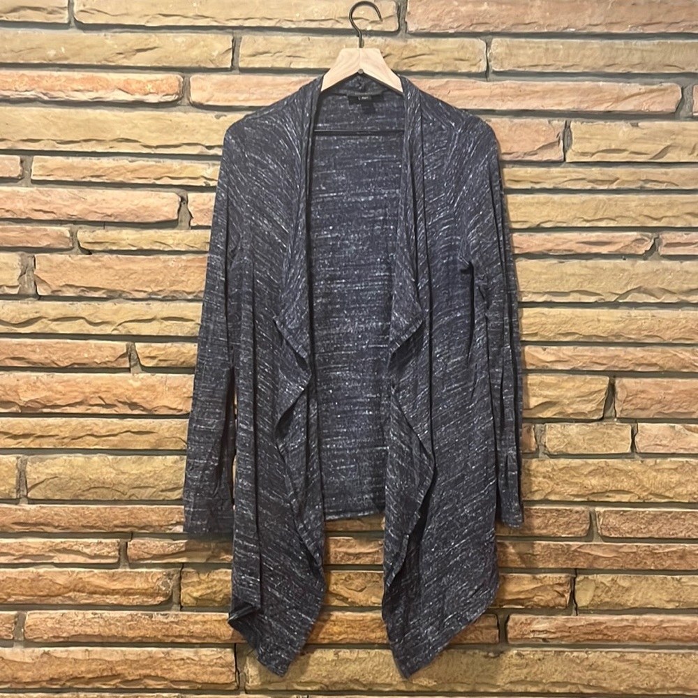 KAREN KANE || Asymmetrical Knit Cardigan